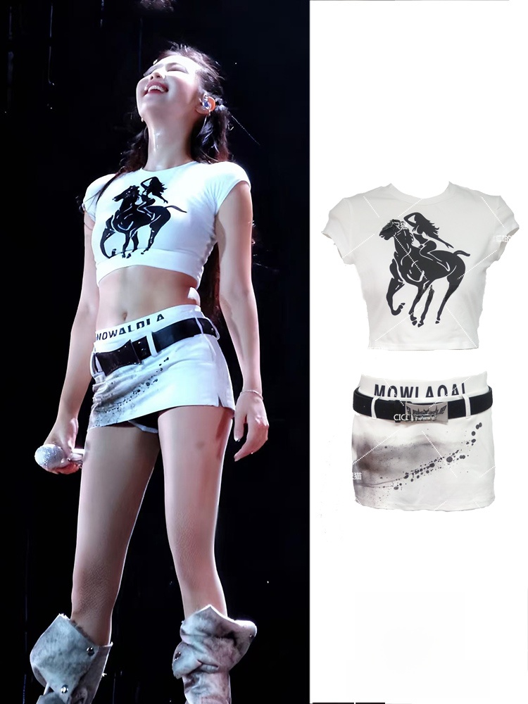 Ethnic Clothing & Online Fashion Store Khaadi Us - Jennie Concert White Print round Neck