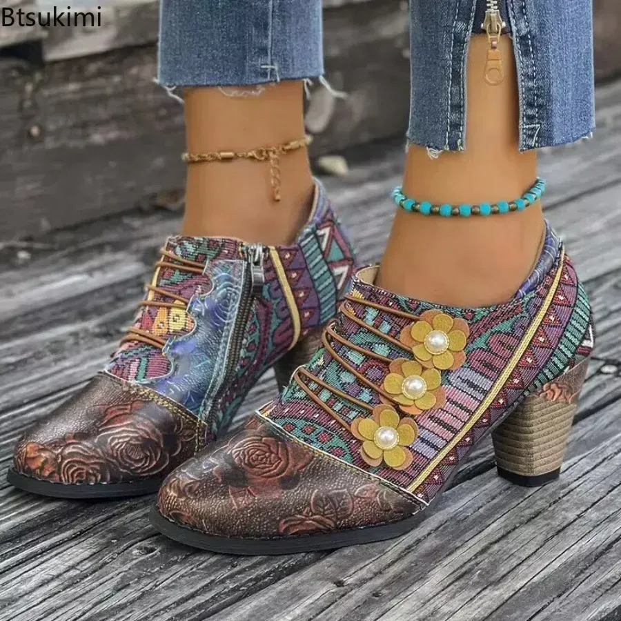 Ethnic Fashion Style - Ethnic Style Women Boots Autumn Winter