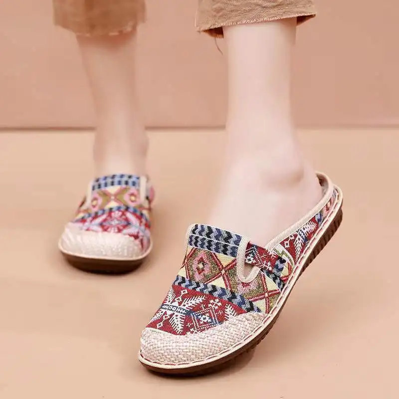 Ethnic Fashion Walk - Womens Ethnic Style Slippers Fashion Women