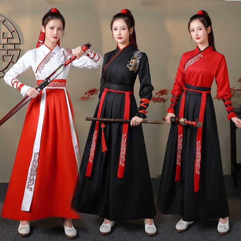 Ethnic Fashion Shoot - Unisex Chinese Hanfu Fashionable Elegant Streetwear