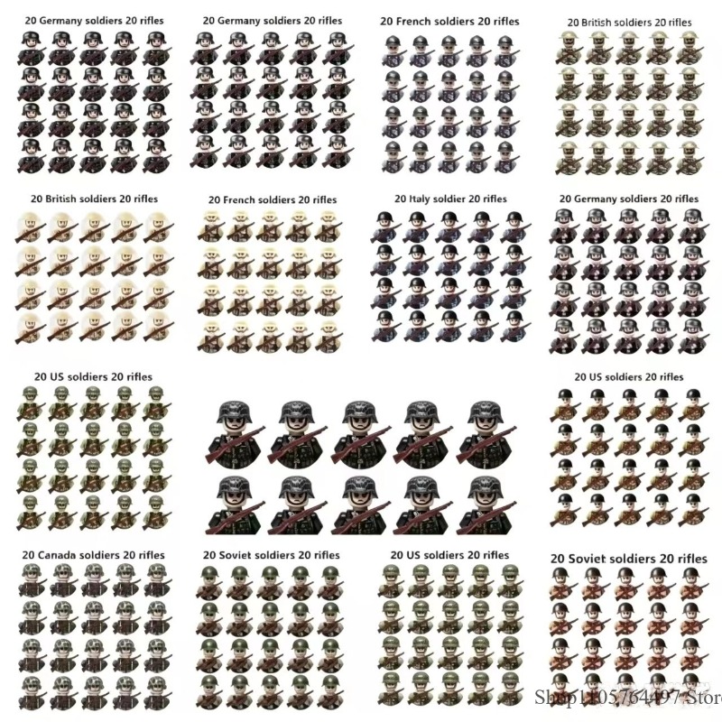 Ethnic Fashion World - World War II infantry, army soldiers,