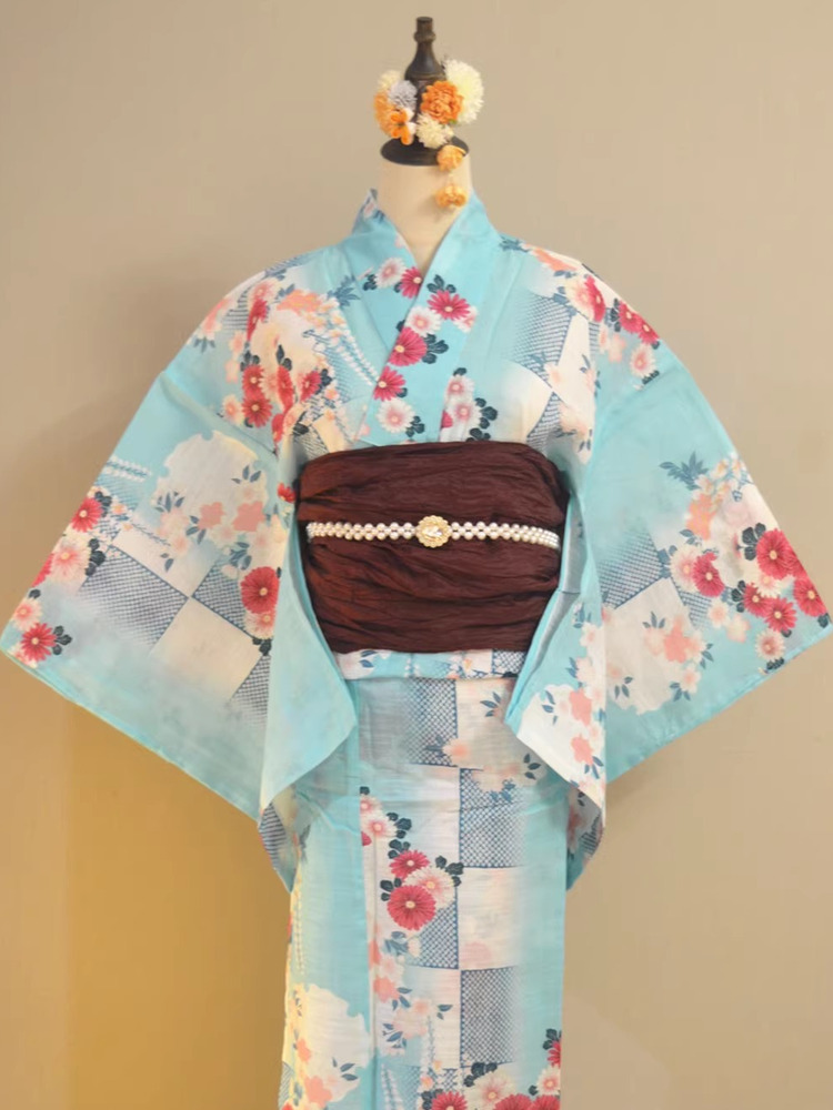 Ethnic Clothing & Online Fashion Store Khaadi Us - Traditional Yukata Kimono Cotton Linen Material
