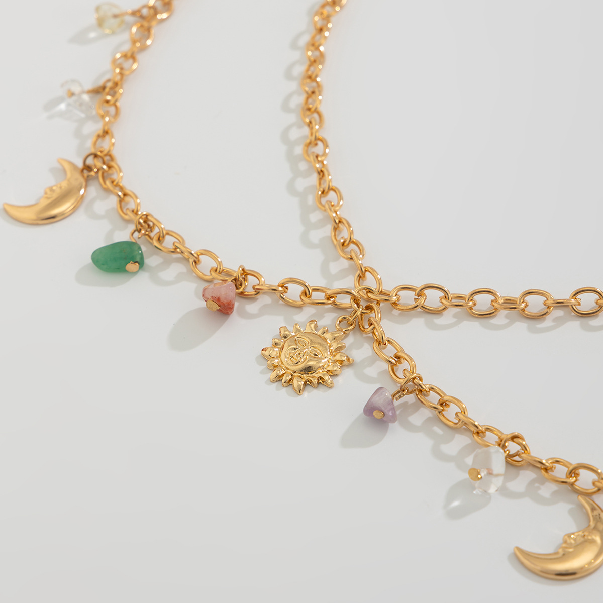 Boho Star Moon Sun Pendant Wai - Ethnic Boho Fashion ulasan dan harga