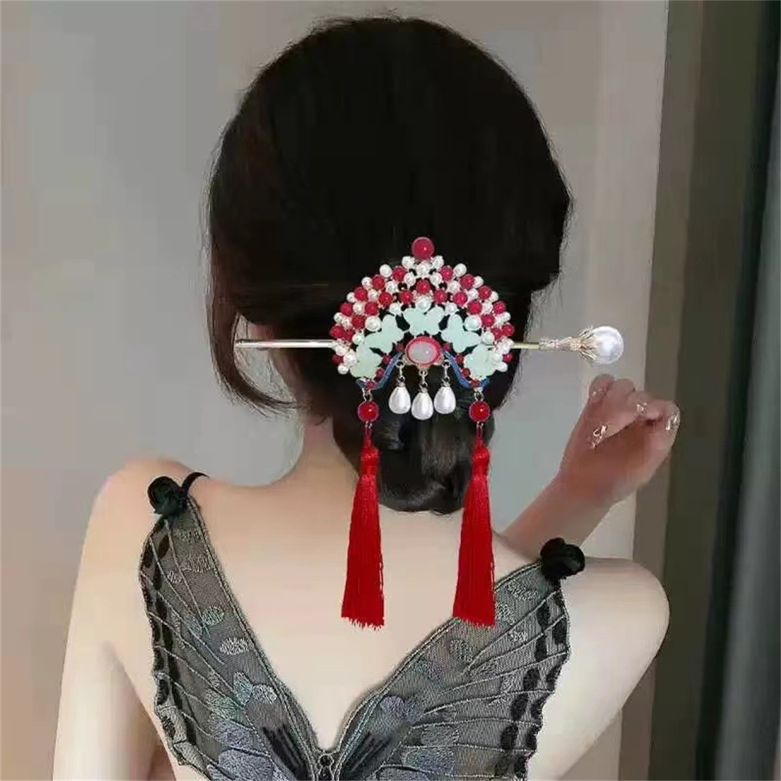 Ethnic Style Hairpin For Women - Ethnic Fashion Style ulasan dan harga