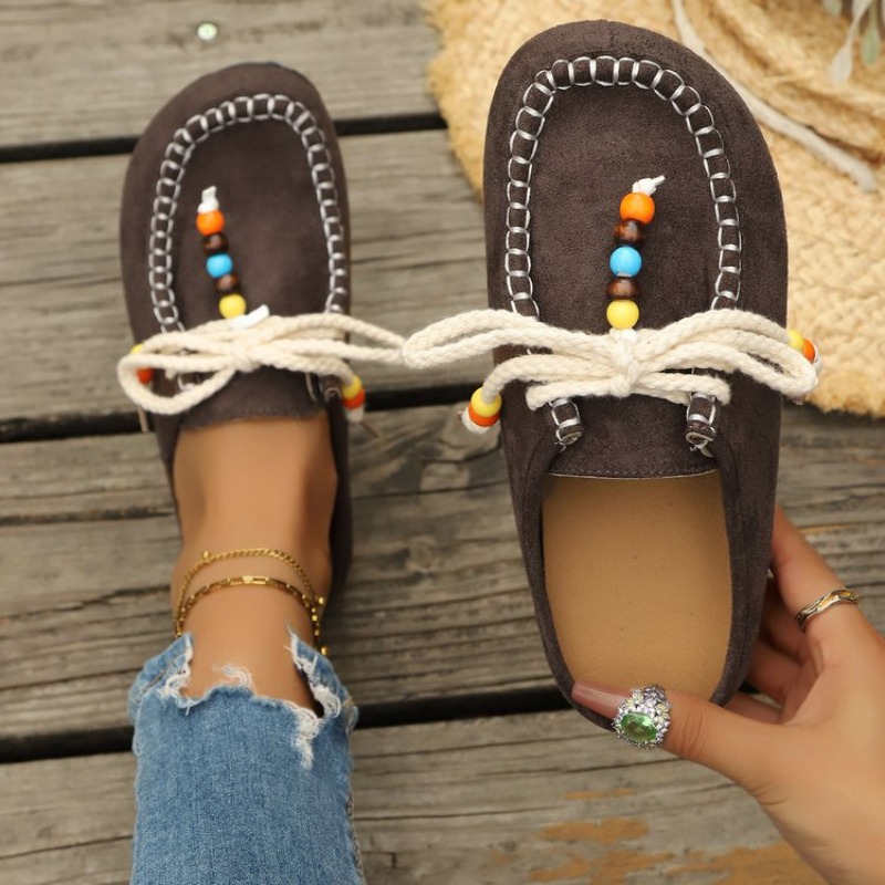 Women 2026 New Slip-On Loafers - Ethnic Fashion Style ulasan dan harga