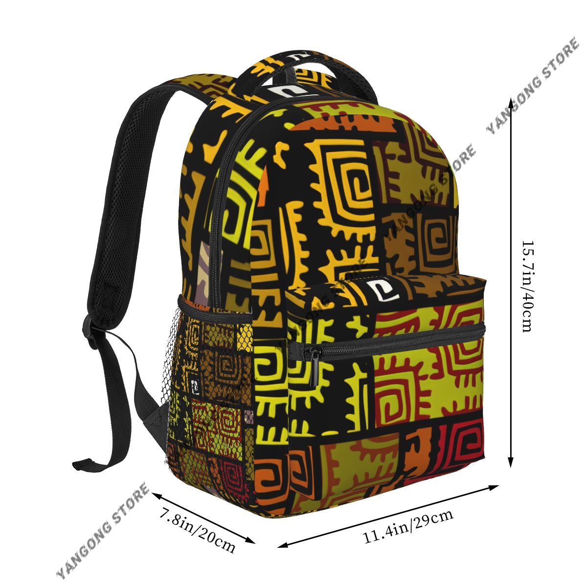 Fashion Backpack Women Men Uni - Ethnic Fashion Images ulasan dan harga