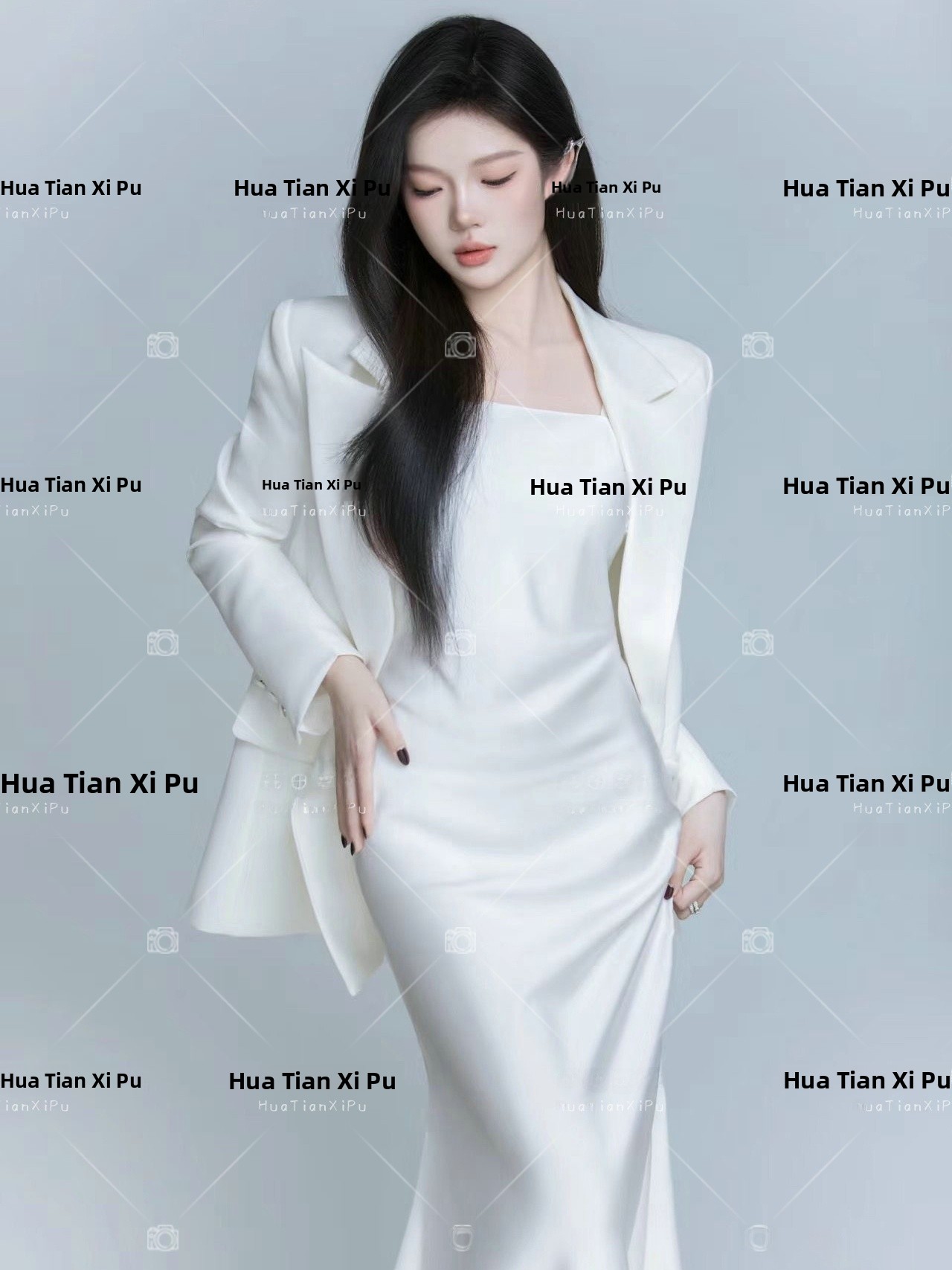 24 Studio New White Suit Theme - Ethnic Fashion Images ulasan dan harga