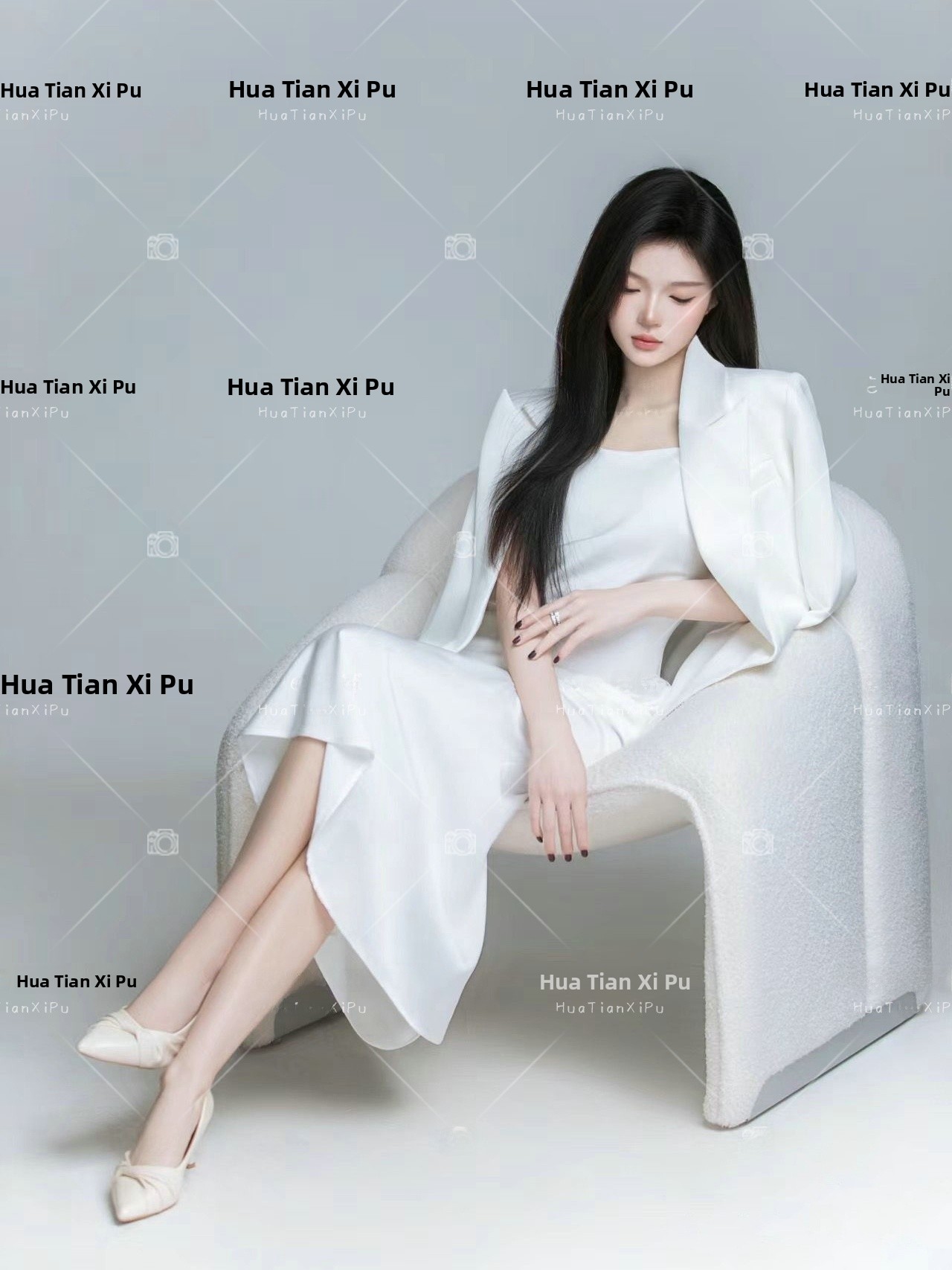 24 Studio New White Suit Theme - Ethnic Fashion Images ulasan dan harga