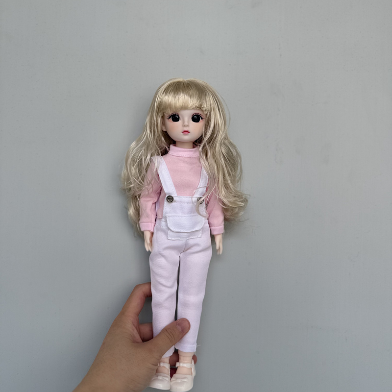 28cm Girl Doll with Clothe Diy - Ethnic Fashion House ulasan dan harga