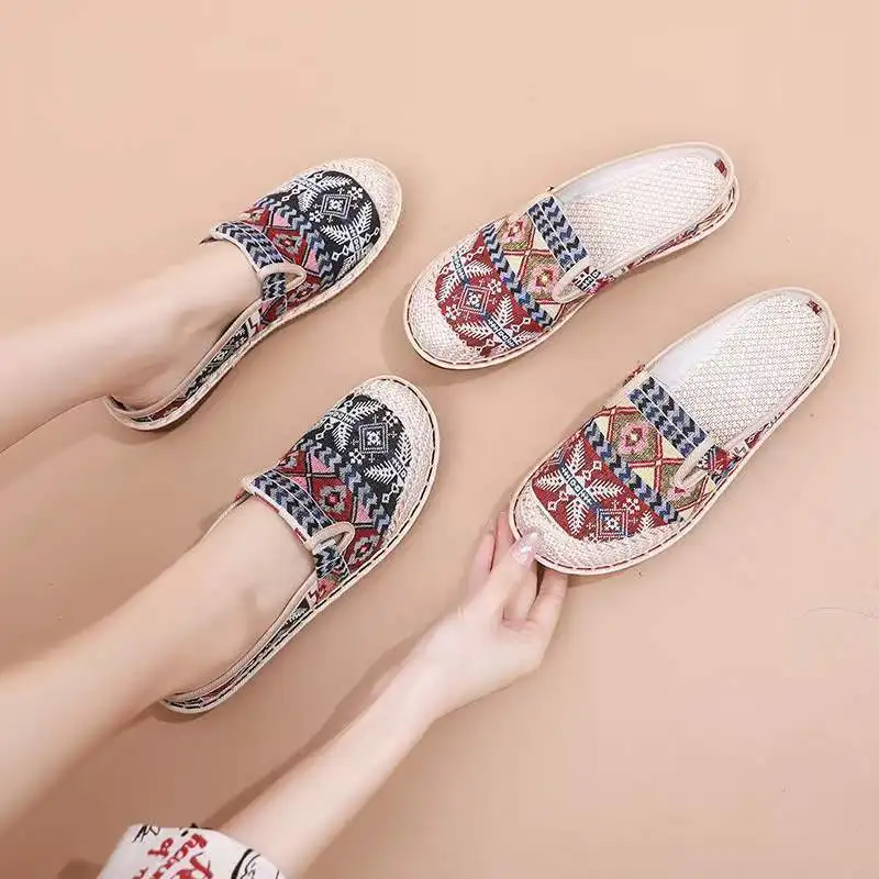 Womens Ethnic Style Slippers F - Ethnic Fashion Walk ulasan dan harga