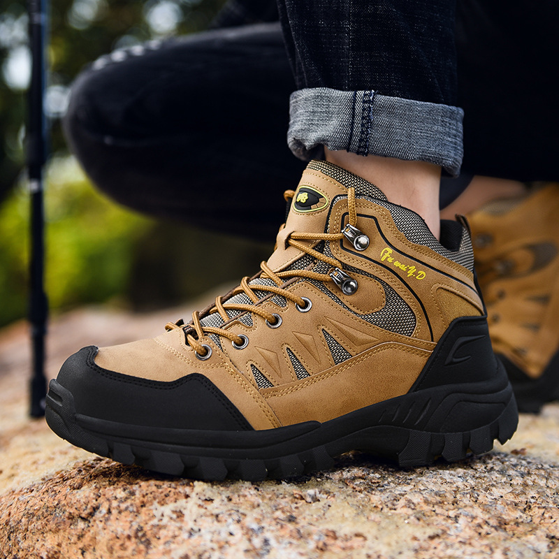 New Men's Hiking Shoes Wear-re - Ethnic Fashion Walk ulasan dan harga