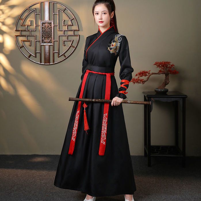 Unisex Chinese Hanfu Fashionab - Ethnic Fashion Shoot ulasan dan harga