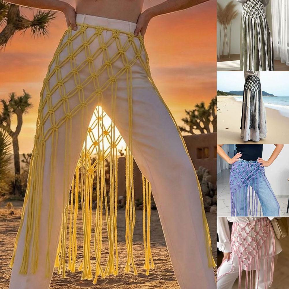 High-end Bohemian Netted Fring - Ethnic Fashion Designer ulasan dan harga