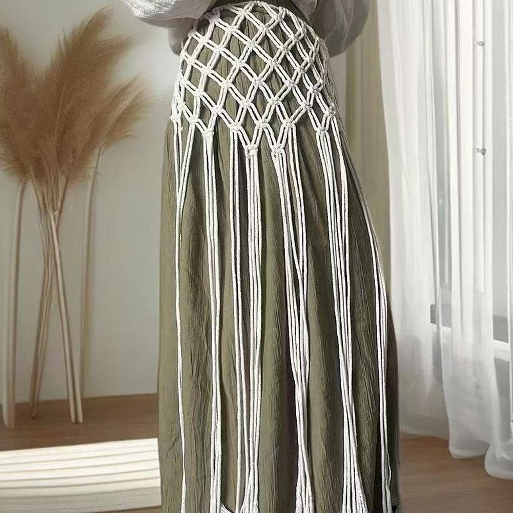 High-end Bohemian Netted Fring - Ethnic Fashion Designer ulasan dan harga