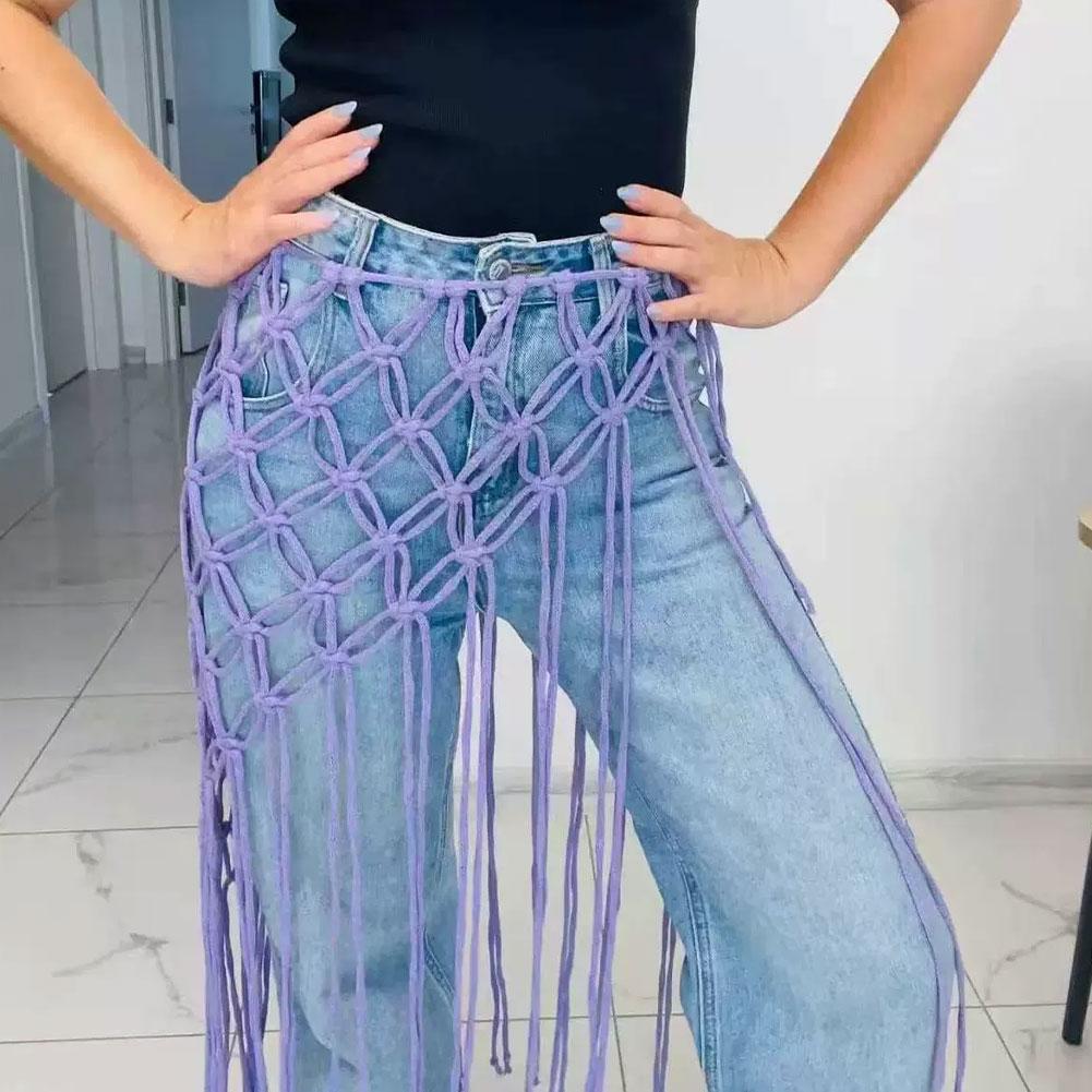 High-end Bohemian Netted Fring - Ethnic Fashion Designer ulasan dan harga