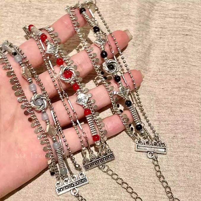 Boho Ethnic Multi Layer Bracel - Ethnic Fashion Shoot ulasan dan harga